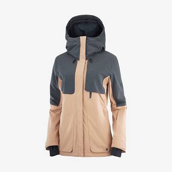 Salomon Jakke PROOF LIGHT Softshell Jakke Dame Brune | DK-L1718