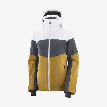 Salomon Jakke SLALOM Softshell Jakke Dame Brune | DK-L1858