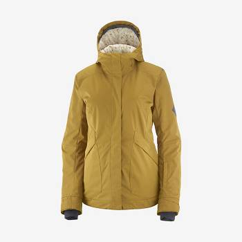 Salomon Jakke SNOW REBEL Softshell Jakke Dame Gul | DK-L2481