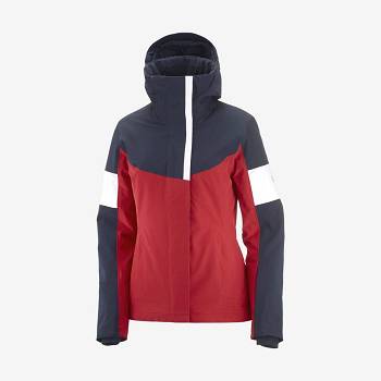 Salomon Jakke SPEED Softshell Jakke Dame Rød | DK-L1445