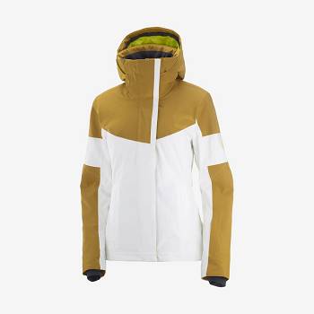 Salomon Jakke SPEED Softshell Jakke Dame Hvide | DK-M1300