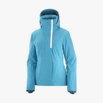 Salomon Jakke SPEED Softshell Jakke Dame Blå | DK-N2107