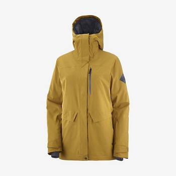 Salomon Jakke STANCE CARGO Softshell Jakke Dame Brune | DK-O2034