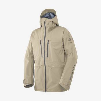 Salomon Jakke S/LAB QST GORE-TEX PRO 3L Softshell Jakke Herre Brune | DK-A1458