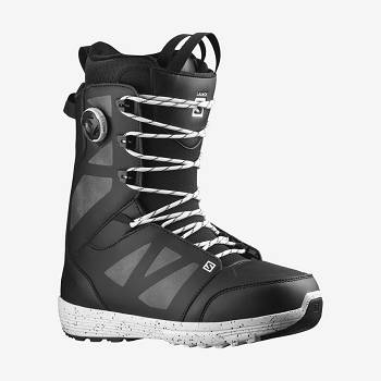 Salomon LAUNCH LACE BOA SJ Skistøvler Herre Sort | DK-N2331