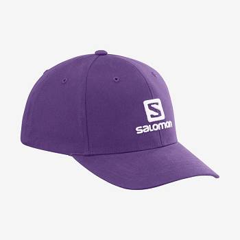 Salomon LOGO Hat Dame Lilla | DK-S2101
