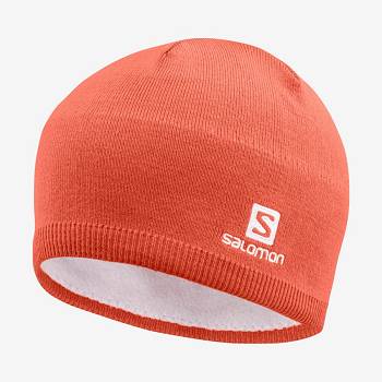 Salomon LOGO Hat Herre Orange | DK-L2572