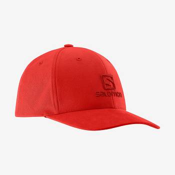 Salomon LOGO Hat Herre Rød | DK-N2030