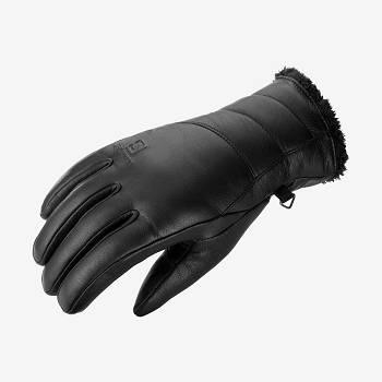 Salomon NATIVE Handsker Dame Sort | DK-A2200
