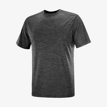 Salomon OUTLIFE MERINO BLEND T Shirts Herre Sort | DK-O1761