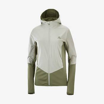 Salomon OUTLINE ALL SEASON HYBRID Hættetrøje Dame Olivengrøn | DK-A1514