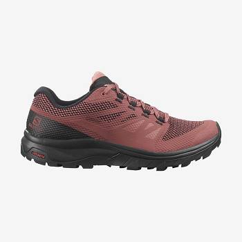 Salomon OUTLINE GORE-TEX Vandresko Dame Rød | DK-A1857