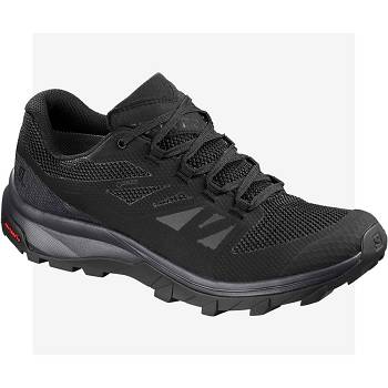 Salomon OUTLINE GORE-TEX Vandresko Dame Sort | DK-W1420