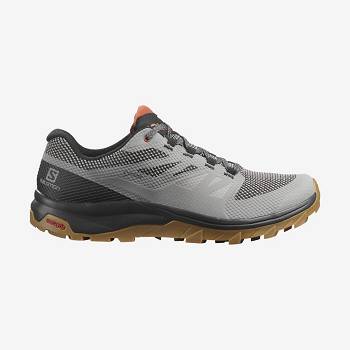 Salomon OUTLINE GORE-TEX Vandresko Herre Grå Sort | DK-O1868