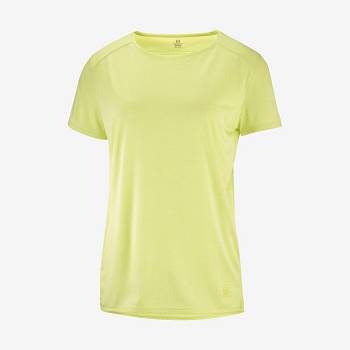 Salomon OUTLINE SUMMER T Shirts Dame Mintgrønne | DK-M1720