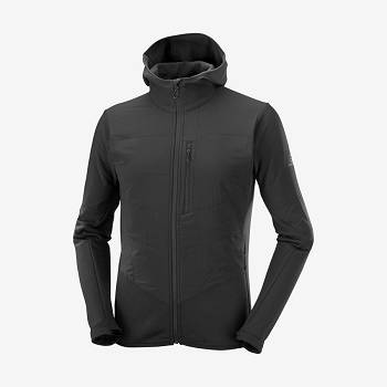 Salomon OUTLINE WARM HYBRID Hættetrøje Herre Sort | DK-N2205