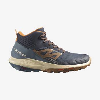 Salomon OUTPULSE MID GORE-TEX Vandrestøvler Herre Grå | DK-O1719