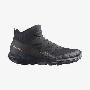 Salomon OUTPULSE MID GORE-TEX Vandrestøvler Herre Sort | DK-S1429