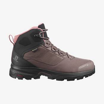 Salomon OUTWARD GORE-TEX Vandrestøvler Dame Brune | DK-N1127