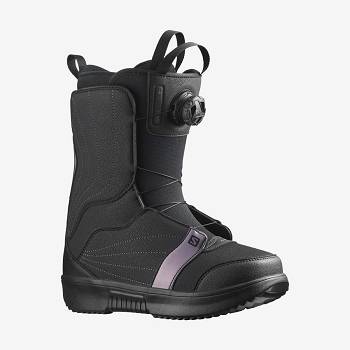 Salomon PEARL BOA Skistøvler Dame Sort | DK-A1367