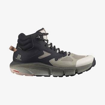 Salomon PREDICT HIKE MID GORE-TEX Vandrestøvler Dame Beige | DK-N1036