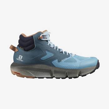 Salomon PREDICT HIKE MID GORE-TEX Vandrestøvler Dame Blå | DK-N1211