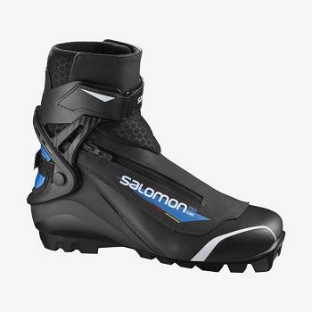 Salomon PRO COMBI PILOT Skistøvler Dame Sort Blå | DK-L2110