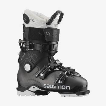 Salomon QST ACCESS 80 CH Skistøvler Dame Sort Hvide | DK-O1033