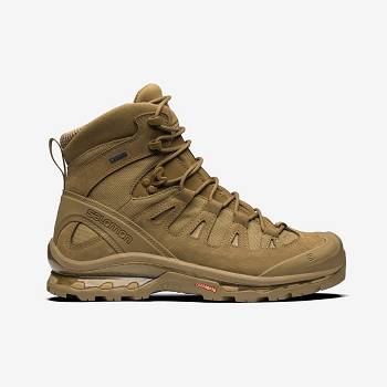 Salomon QUEST 4D GORE-TEX ADVANCED Sneakers Dame Brune | DK-W2370