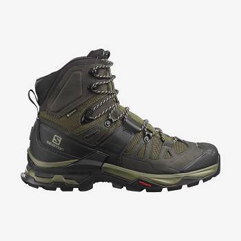 Salomon QUEST 4 GORE-TEX Vandrestøvler Herre Olivengrøn | DK-W2050
