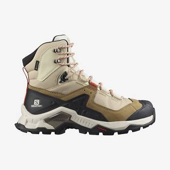 Salomon QUEST ELEMENT GORE-TEX Vandrestøvler Dame Brune | DK-N1428