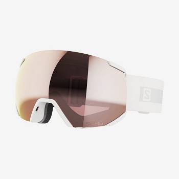 Salomon RADIUM SIGMA Beskyttelsesbriller Dame Hvide | DK-O1621