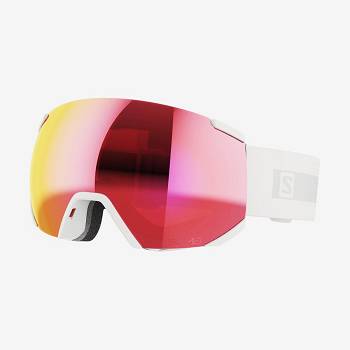 Salomon RADIUM SIGMA Beskyttelsesbriller Herre Hvide | DK-W1790