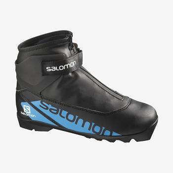 Salomon R/COMBI JUNIOR PROLINK Skistøvler Børn Sort Blå | DK-A1353