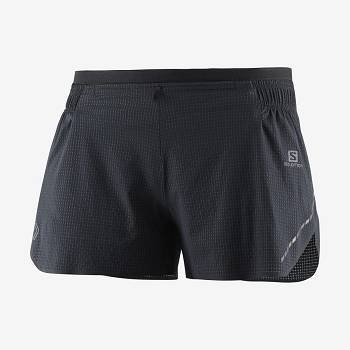 Salomon SENSE AERO 3'' Shorts Dame Sort | DK-S1219