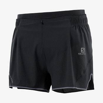 Salomon SENSE AERO 3'' Shorts Herre Sort | DK-O2440