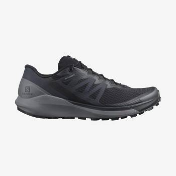 Salomon SENSE RIDE 4 Trail Løbesko Herre Sort Grå | DK-S1023