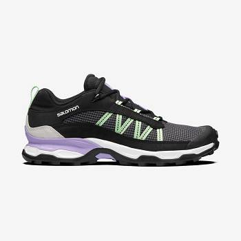 Salomon SHELTER LOW LEATHER Sneakers Dame Sort | DK-M1531