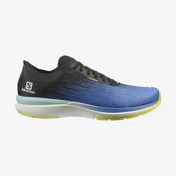 Salomon SONIC 4 Accelerate Løbesko Herre Blå Hvide | DK-A1388