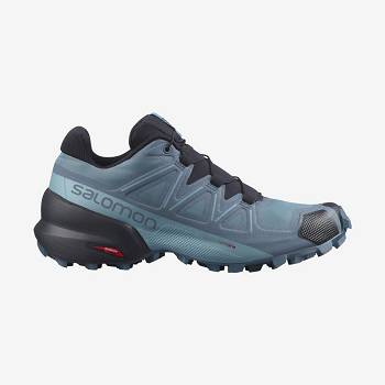 Salomon SPEEDCROSS 5 Trail Løbesko Dame Blå | DK-L2264