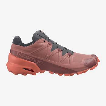 Salomon SPEEDCROSS 5 Trail Løbesko Dame Orange | DK-O1959