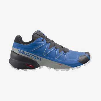 Salomon SPEEDCROSS 5 Trail Løbesko Herre Blå Sort | DK-A1766