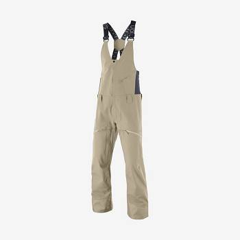 Salomon STANCE 3L BIB Skibukser Herre Beige | DK-M2294