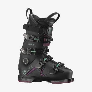 Salomon S/MAX 120 Skistøvler Dame Sort | DK-M2238