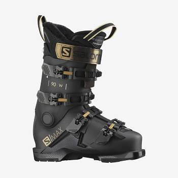 Salomon S/MAX 90 Skistøvler Dame Sort | DK-S1184