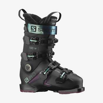 Salomon S/PRO 100 Skistøvler Dame Sort | DK-O1971