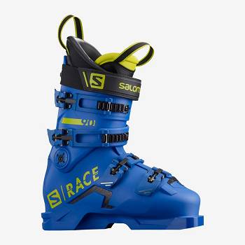 Salomon S/RACE 90 Skistøvler Børn Blå Grøn Sort | DK-L1326