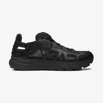 Salomon TECHSONIC LEATHER ADVANCED Sneakers Dame Sort | DK-L1221