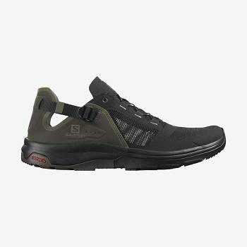Salomon TECH AMPHIB 4 Strandsko Herre Sort Grå | DK-W1850