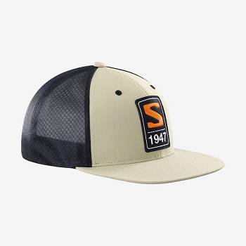 Salomon TRUCKER Hat Dame Beige | DK-S1828